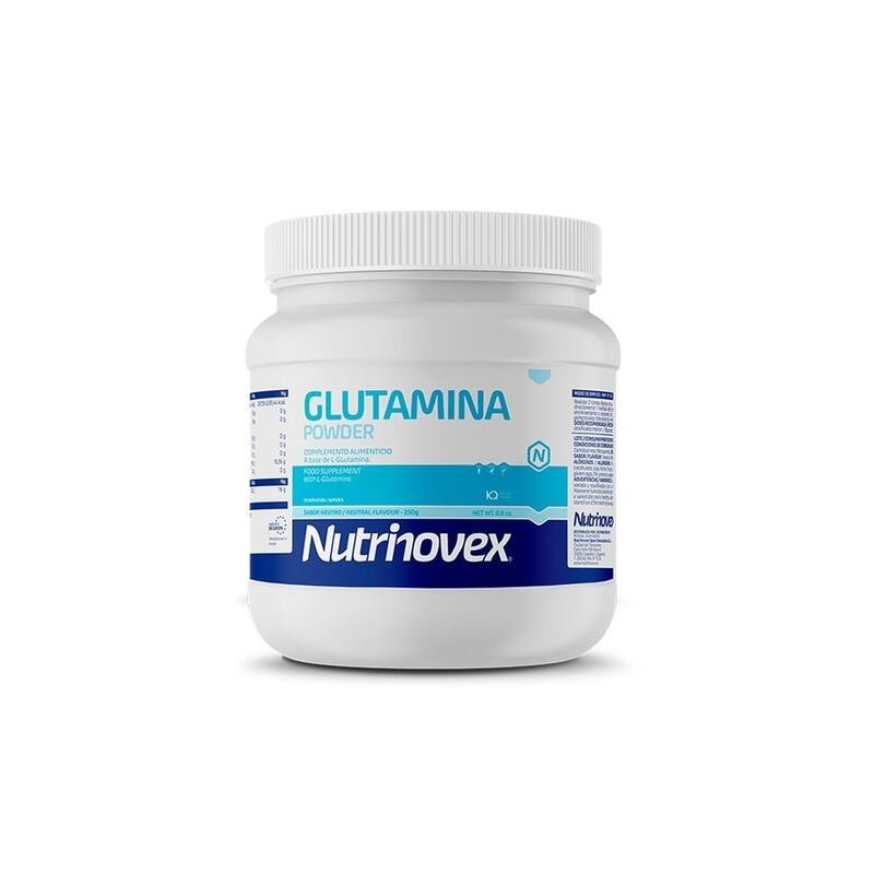 GLUTAMINA 250 gr. neutro NUTRINOVEX