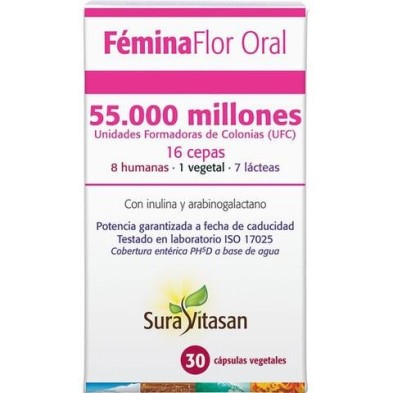 FEMINA FLOR ORAL 30 caps. SURAVITASAN