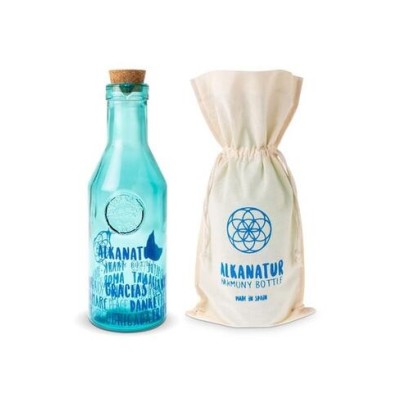 BOTELLA HARMONY BOTTLE ALKANATUR vidrio reciclado