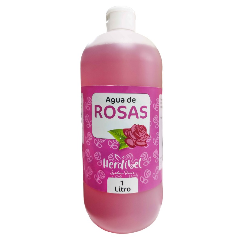 AGUA DE ROSAS 1 Litro. HERDIBEL