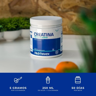 CREATINA + BETA ALANINA 250 gr. NUTRINOVEX