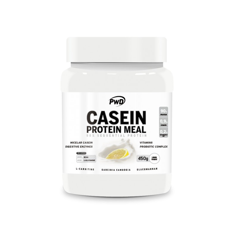 CASEIN PROTEIN MEAL 450 gr. YOGUR LIMÓN PWD NUTRITION