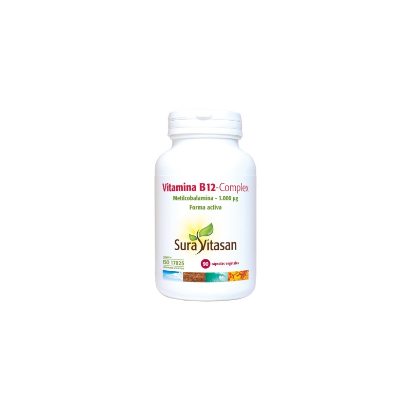 VITAMINA B12 COMPLEX 90 caps. SURAVITASAN