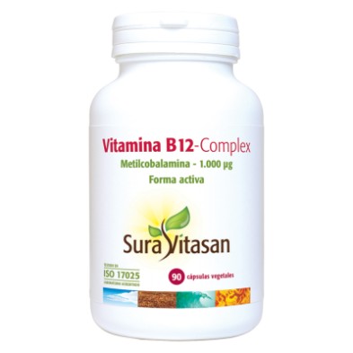 VITAMINA B12 COMPLEX 90 caps. SURAVITASAN