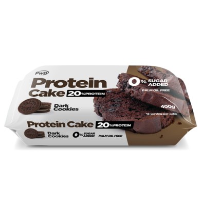 PROTEIN CAKE 400GR. (12 REBANADAS) DARK COOKIES