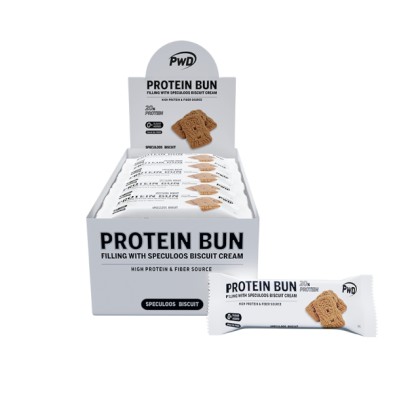 PROTEIN BUN 15 x 60g. SPECULOOS BISCUIT PWD NUTRITION