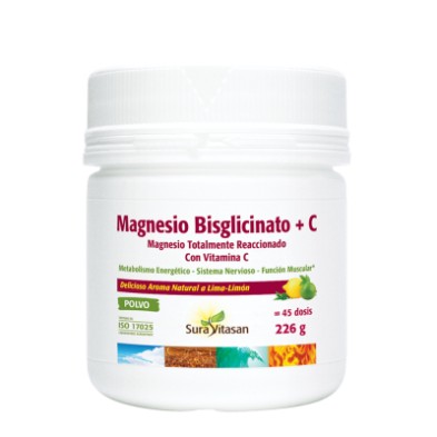 MAGNESIO BISGLICINATO + C 226 gr. SURAVITASAN