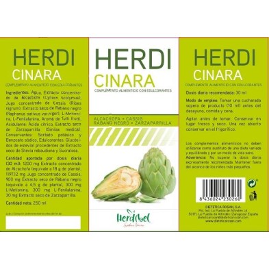 HERDICINARA Botella 250 ml. HERDIBEL