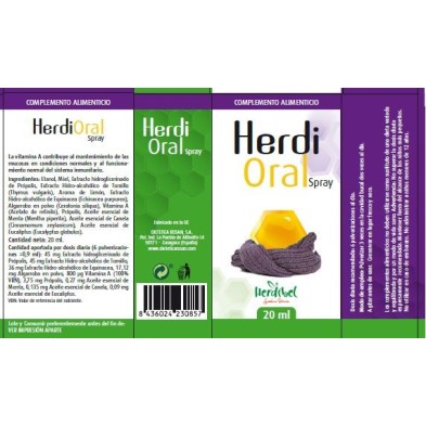 HERDIORAL spray 20 ml. HERDIBEL