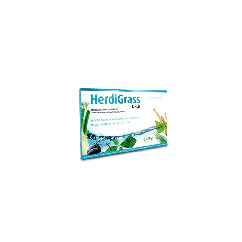 HERDIGRASS DREN 15ml. 20 STICKS. HERDIBEL