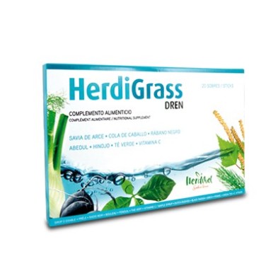 HERDIGRASS DREN 15ml. 20 STICKS. HERDIBEL