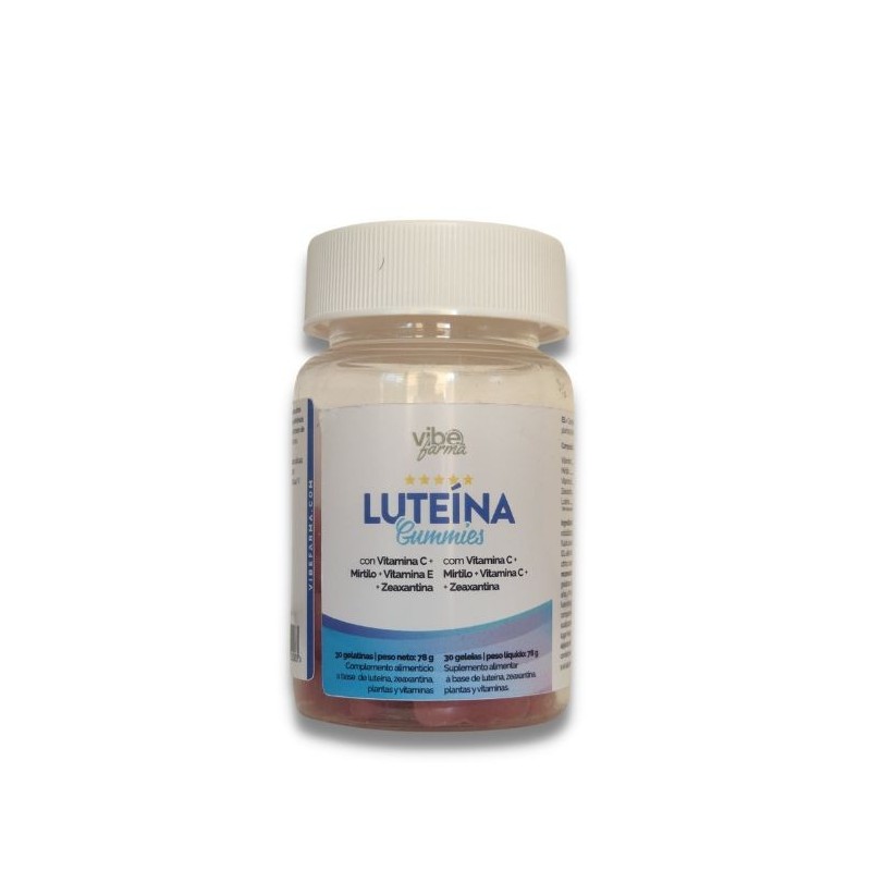 LUTEINA GUMMIES 30 gominolas VIBEFARMA