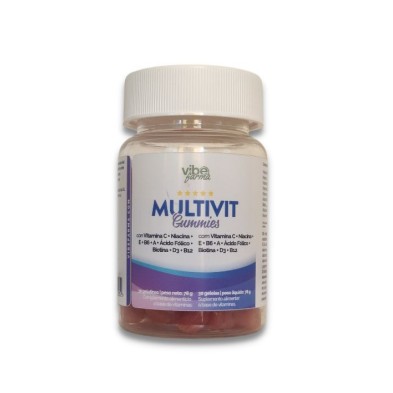 MULTIVIT GUMMIES 30 gominolas VIBEFARMA