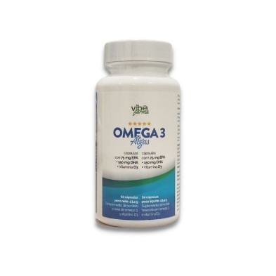 OMEGA 3 ALGAS 500 mg. 60 caps. VIBEFARMA