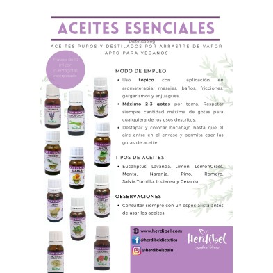 ACEITE ESENCIAL NARANJA 10 ml. HERDIBEL