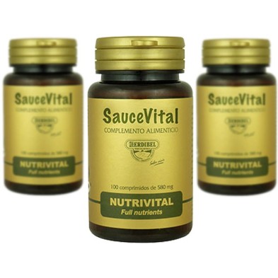 SAUCEVITAL 100 comp. 580 mg. HERDIBEL