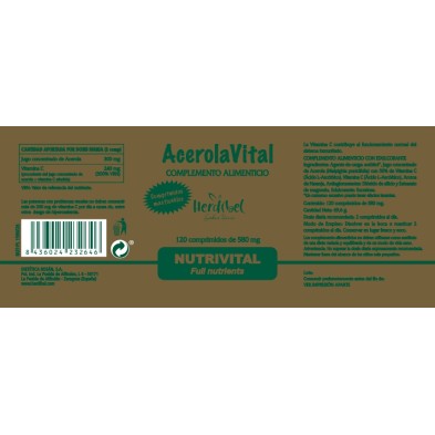 ACEROLAVITAL 120 comp. HERDIBEL