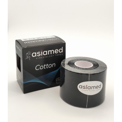 KINESIOLOGY TAPE NEGRO 5 m x 5 cm ASIAMED