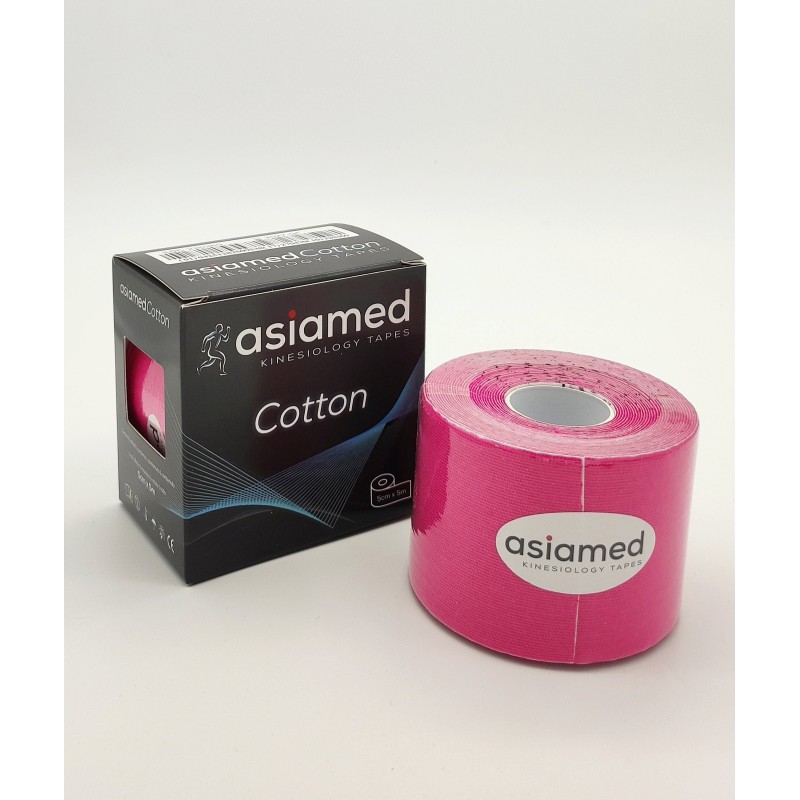 KINESIOLOGY TAPE ROSA 5 m x 5 cm ASIAMED