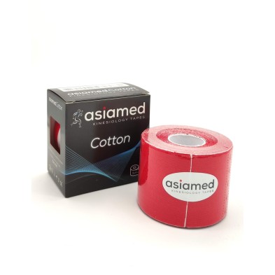 KINESIOLOGY TAPE ROJO 5 m x 5 cm ASIAMED