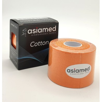 KINESIOLOGY TAPE NARANJA 5 m x 5 cm ASIAMED