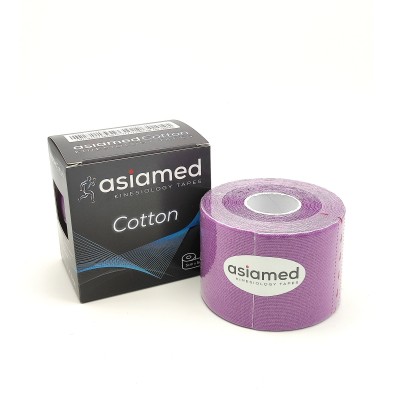 KINESIOLOGY TAPE MORADO 5 m x 5 cm ASIAMED