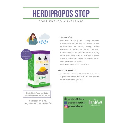 HERDIPROPOS STOP  125 ml. HERDIBEL