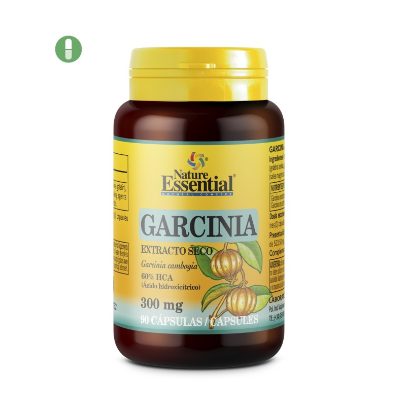 GARCINIA GAMBOGIA 300 mg. 90 caps. NATURE ESSENTIAL