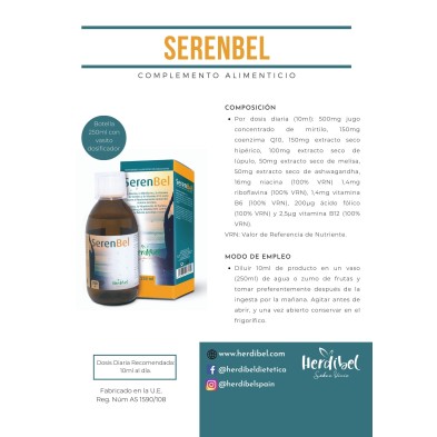 SERENBEL 250 ml. HERDIBEL