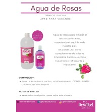 AGUA DE ROSAS 1 Litro. HERDIBEL