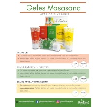 GEL DE CBD + ARNICA + UÑA DE GATO 75 ml. MASASANA