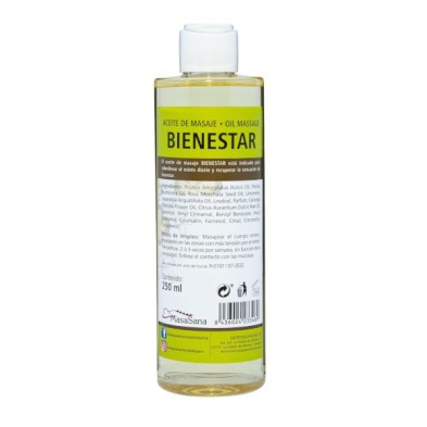 ACEITE MASAJE BIENESTAR 250ml.MasaSana HERDIBEL