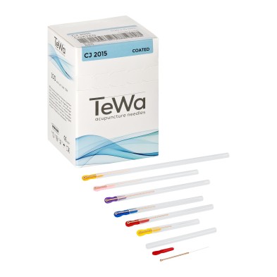 TEWA CJ-1630  - 100 AGUJAS CON SILICONA CON GUIA