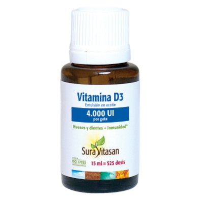 VITAMINA D3 4000 UI 15 ml. SURAVITASAN