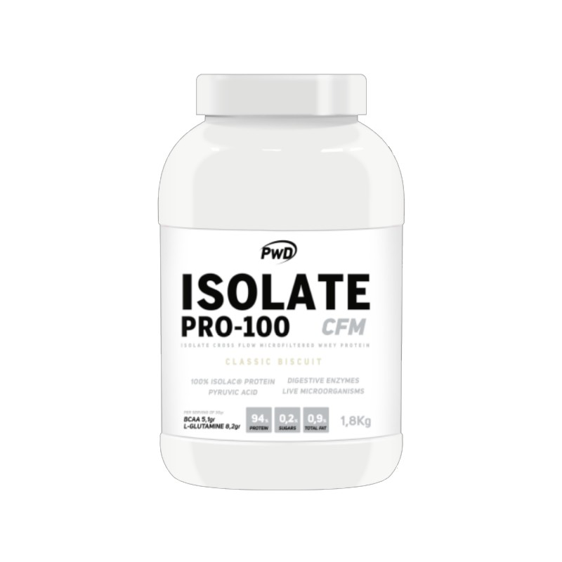 ISOLATE PRO-100 1,8KG GALLETA MARÍA PWD NUTRITION