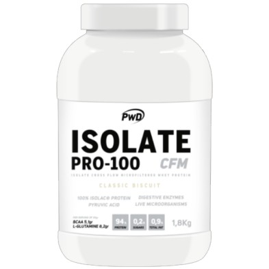 ISOLATE PRO-100 1,8KG GALLETA MARÍA PWD NUTRITION