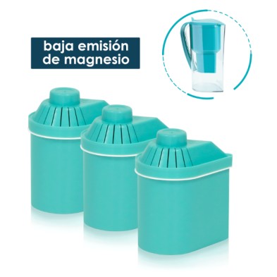 PACK 3 FILTROS BAJA EMISION MAGNESIO ALKANATUR DROPS