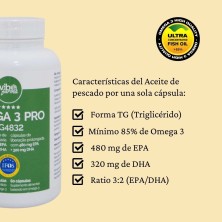 OMEGA 3 PRO 500 mg. 60 perlas VIBEFARMA