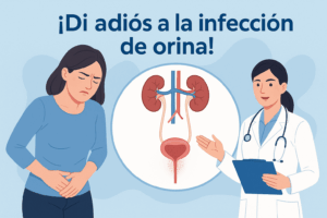 Di adiós a la infección de orina!